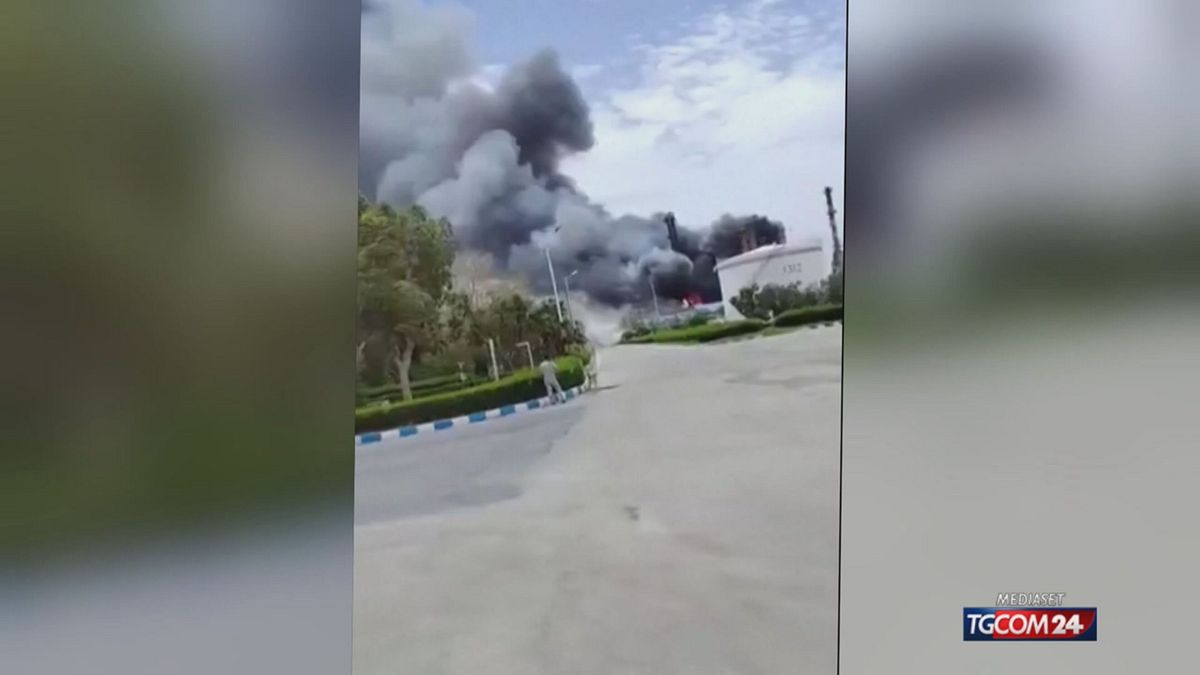 INCENDIO RAFFINERIA LAVAN X SITO SRV