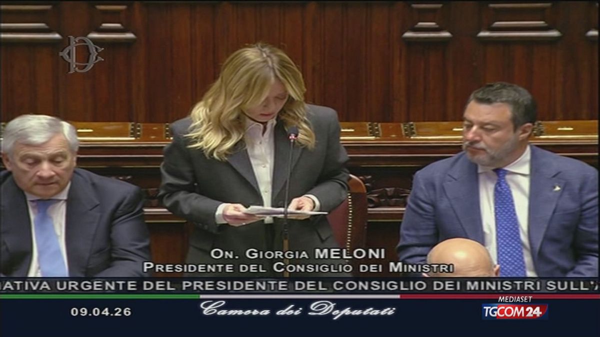 meloni su referendum per sito SRV