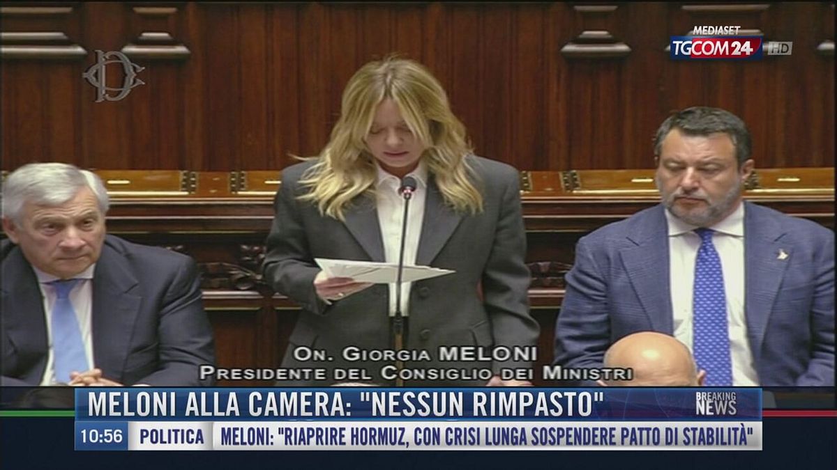 Breaking News delle 11.00 | Meloni alla Camera: "Nessun rimpasto"