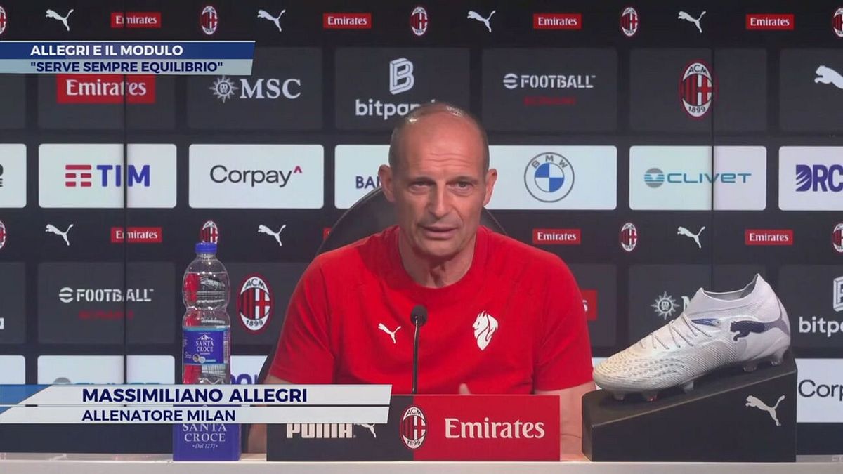Allegri e il modulo
