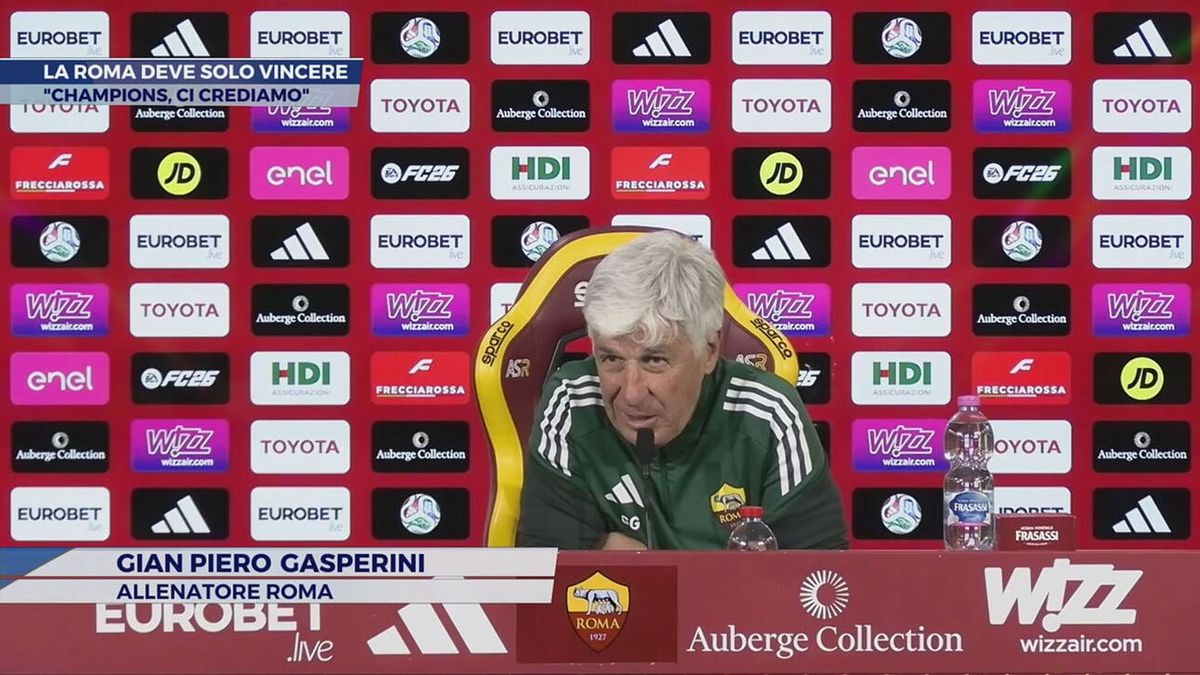 La Roma deve solo vincere