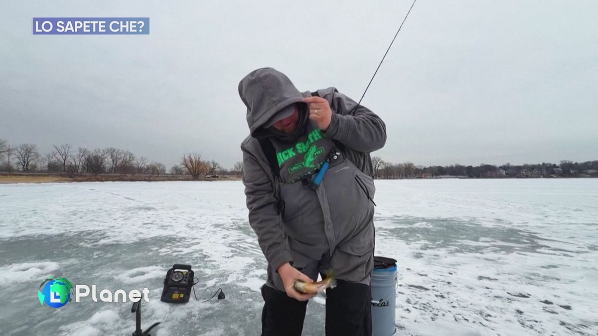 Lo sapete che: pesca sul ghiaccio nel Wisconsin