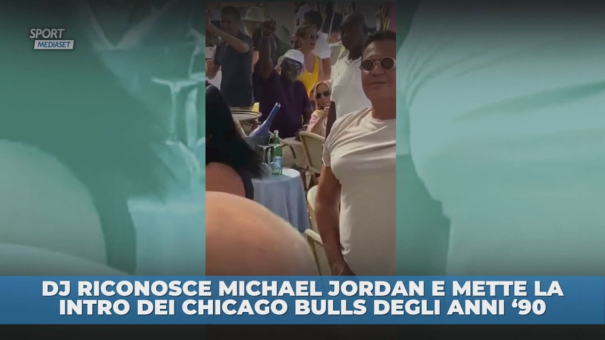 DJ omaggia Michael Jordan