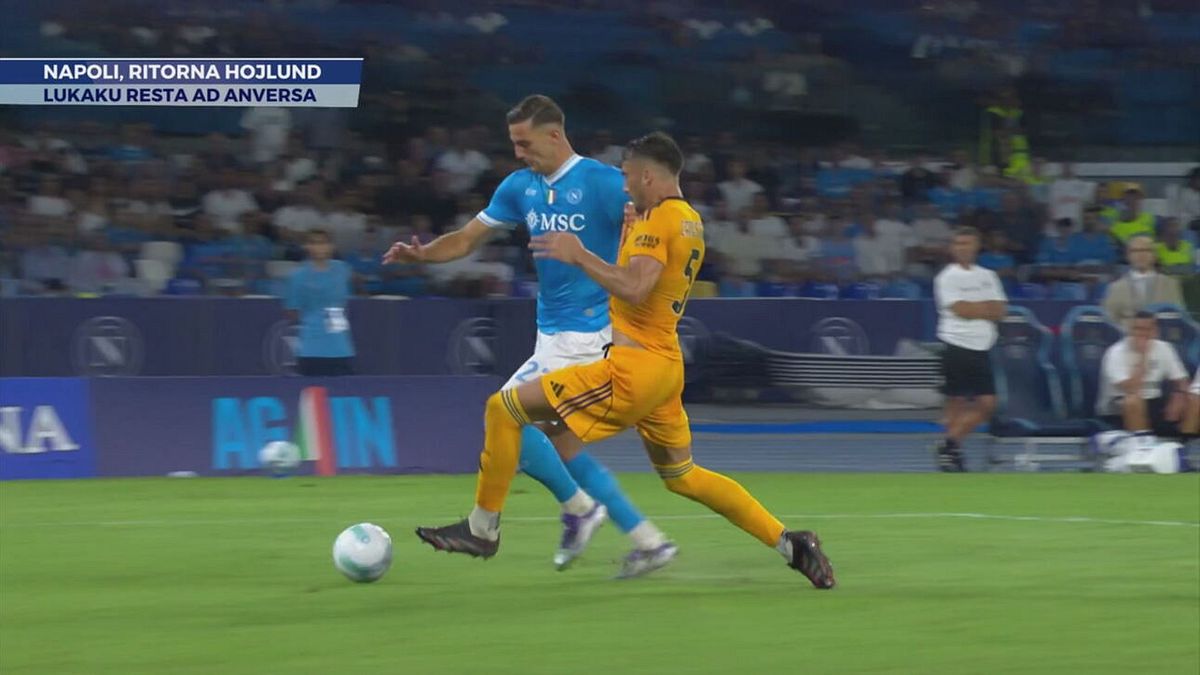 Napoli, ritorna Hojlund