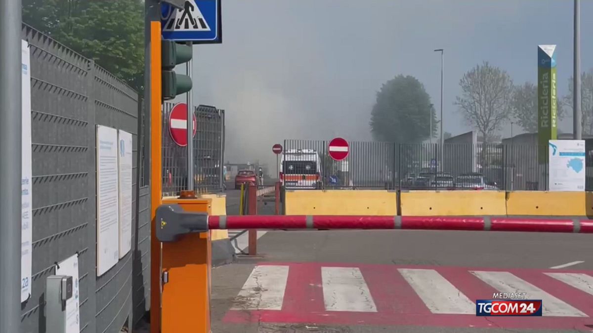 INCENDIO AMSA MILANO SITO SRV
