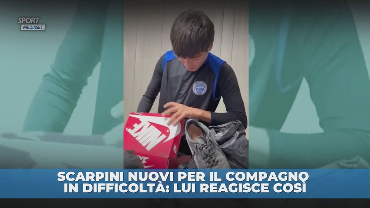 Scarpini al compagno più povero, lui reagisce così