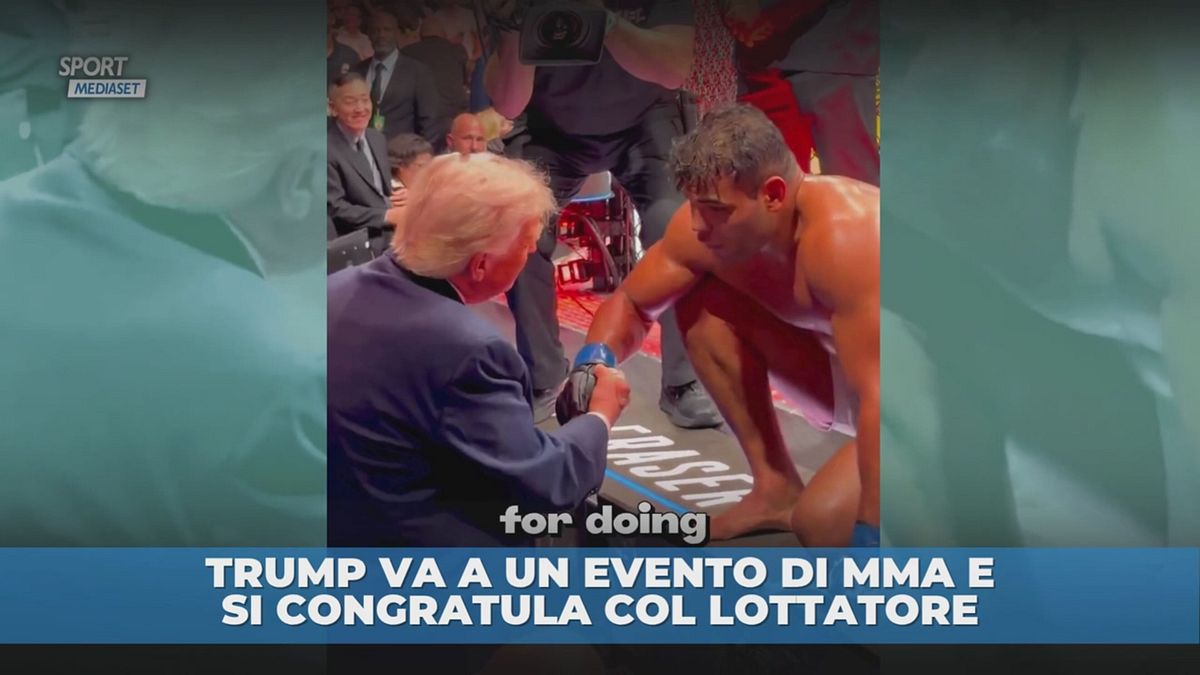 Trump all'artista di mma: "Troppo bello per combattere"