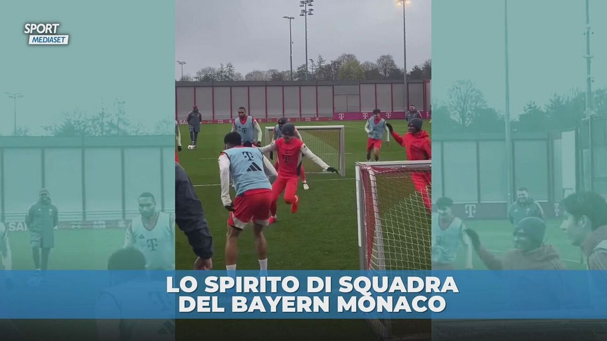 Bayern: partitella sul campo mini e con 3 porte