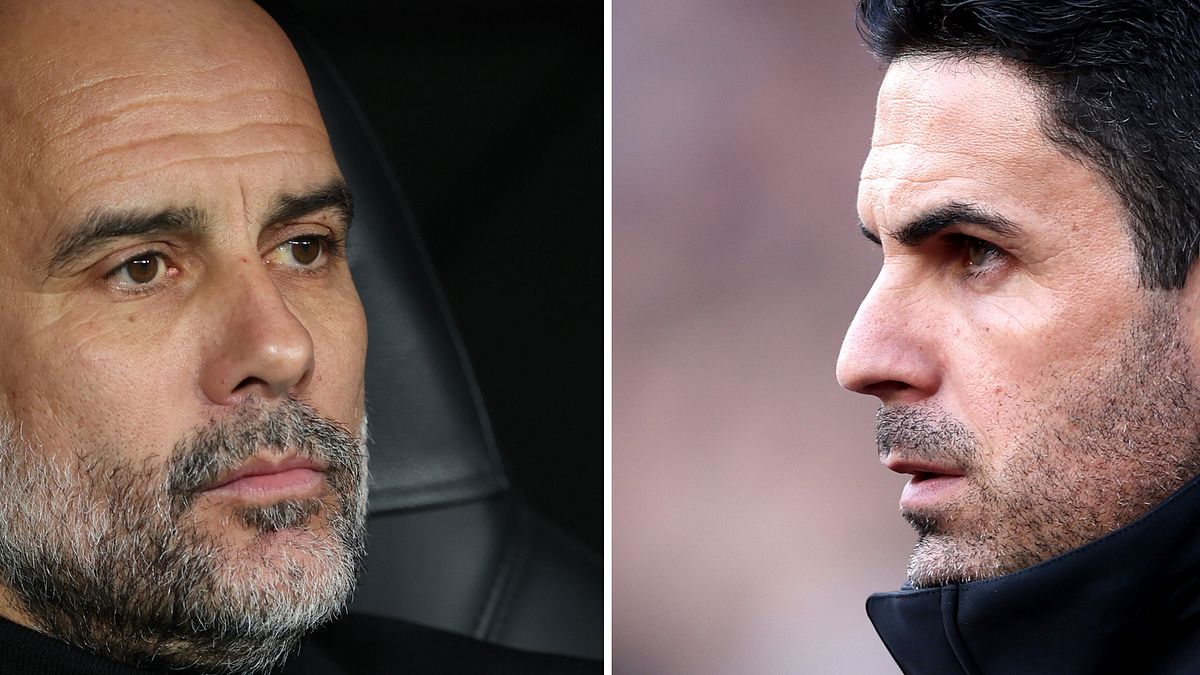 Guardiola e Arteta  