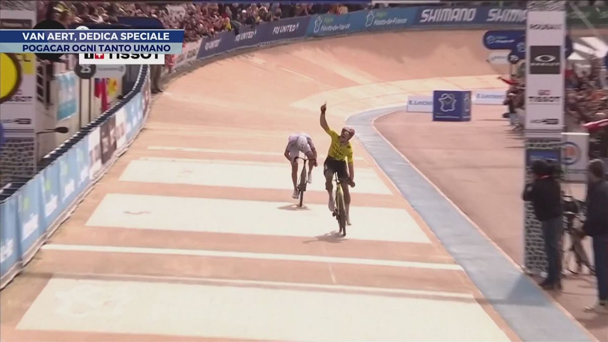 Van Aert, dedica speciale