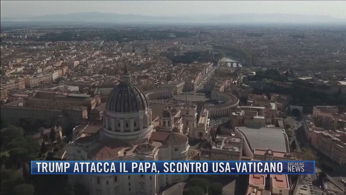 Breaking News delle 21.30 | Trump attacca il Papa, scontro Usa-Vaticano