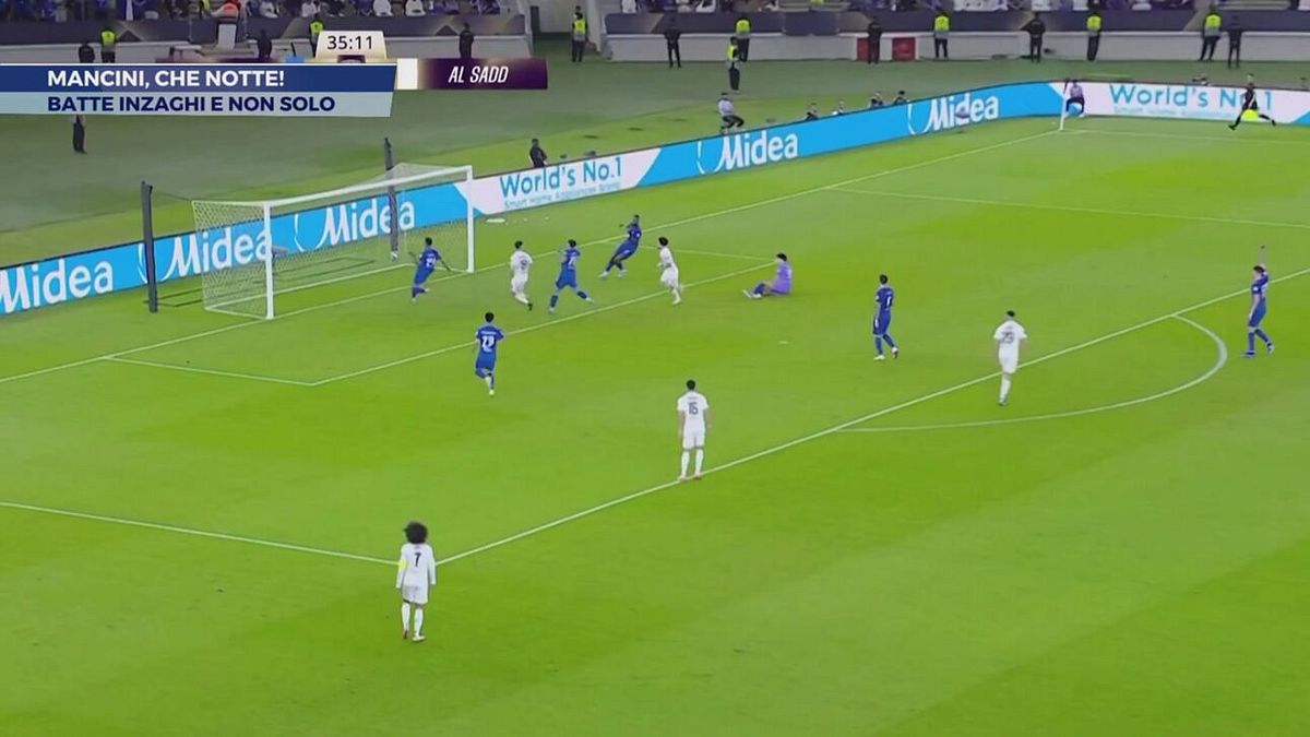 Mancini, che notte!