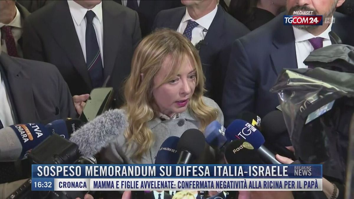 Breaking News delle 17.00 | Sospeso memorandum su difesa Italia-Israele