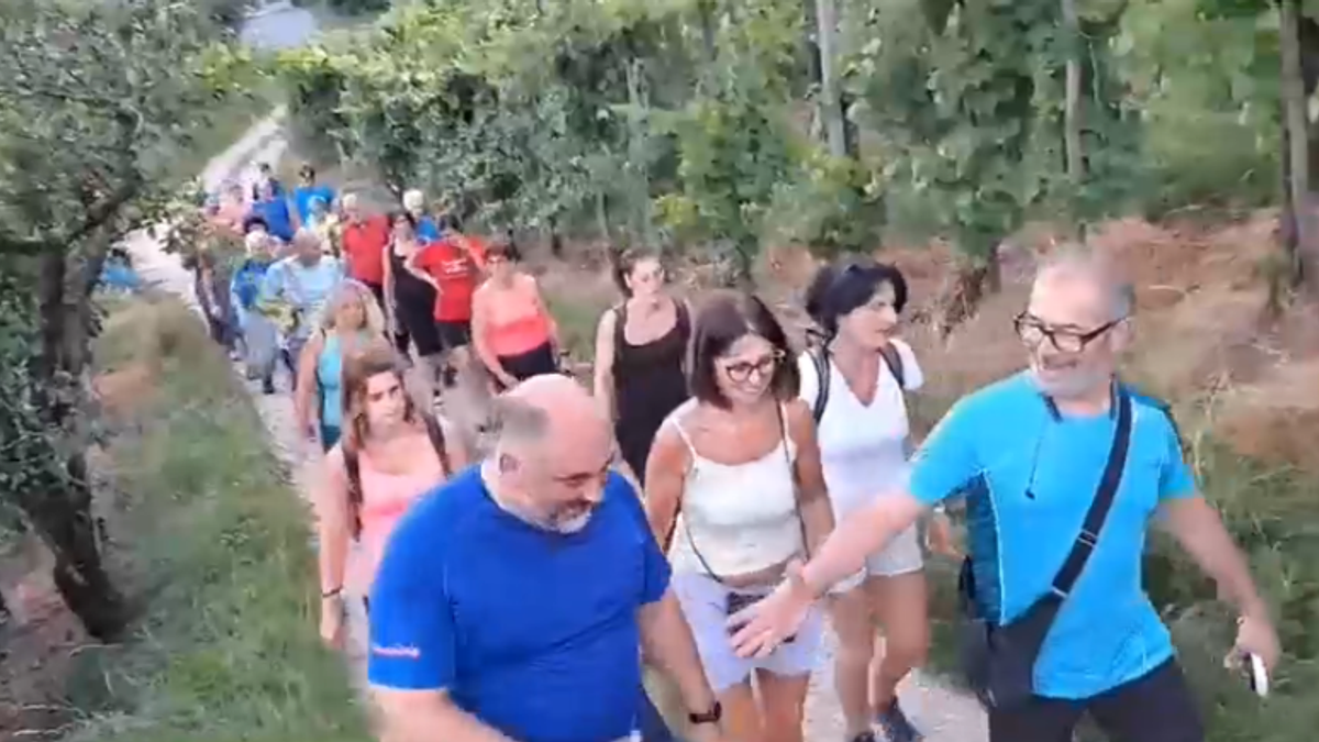 Valdobbiadene, le camminate del sindaco spopolano anche in Cina