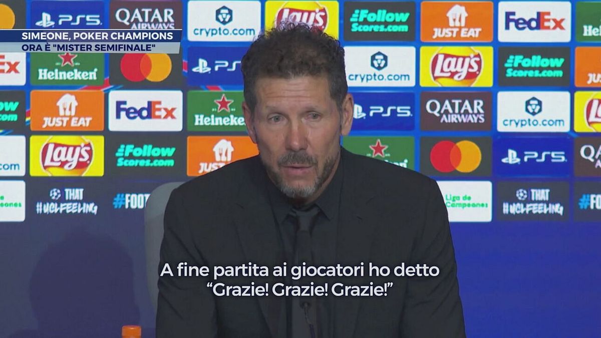 Simeone, poker Champions