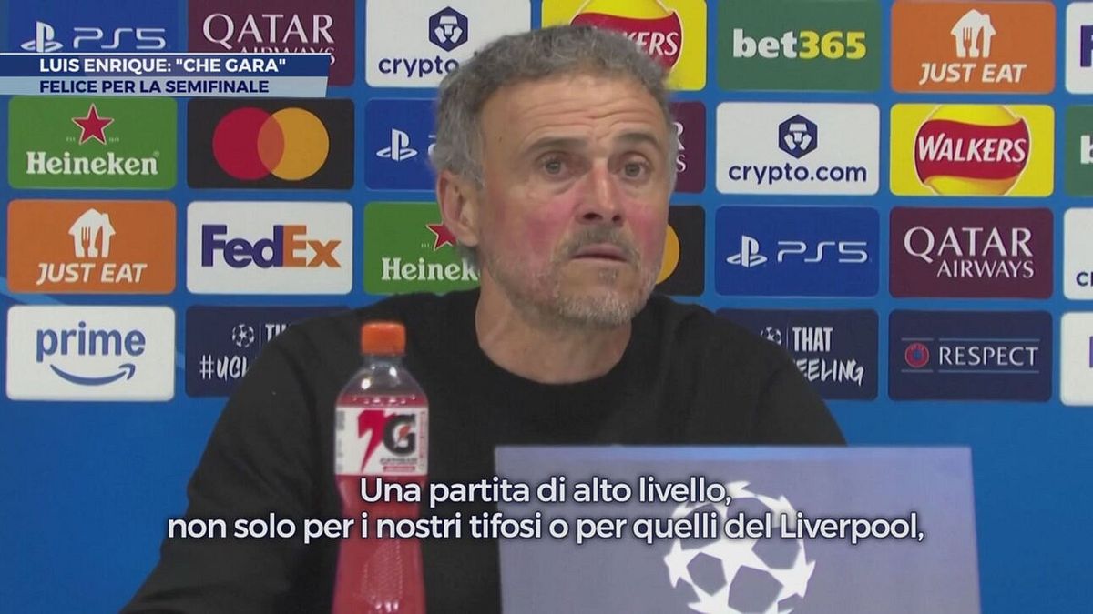 Luis Enrique: "Che gara"