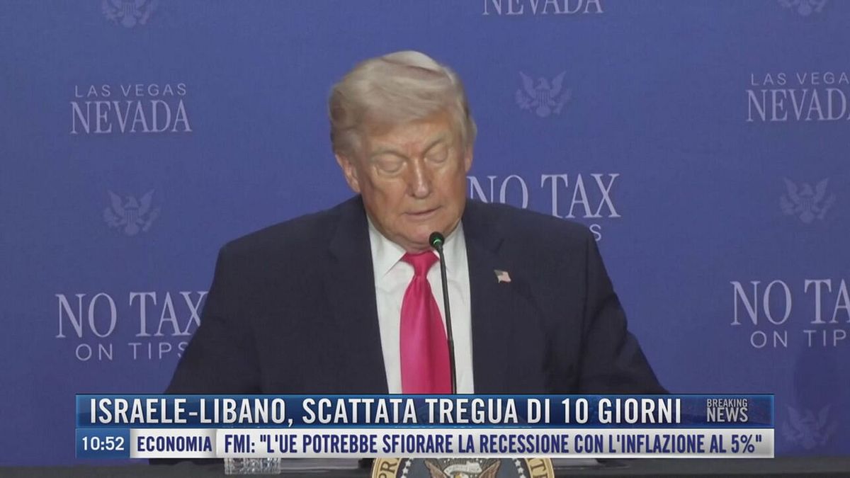 Breaking News delle 11.00 | Israele-Libano, scattata tregua di 10 giorni