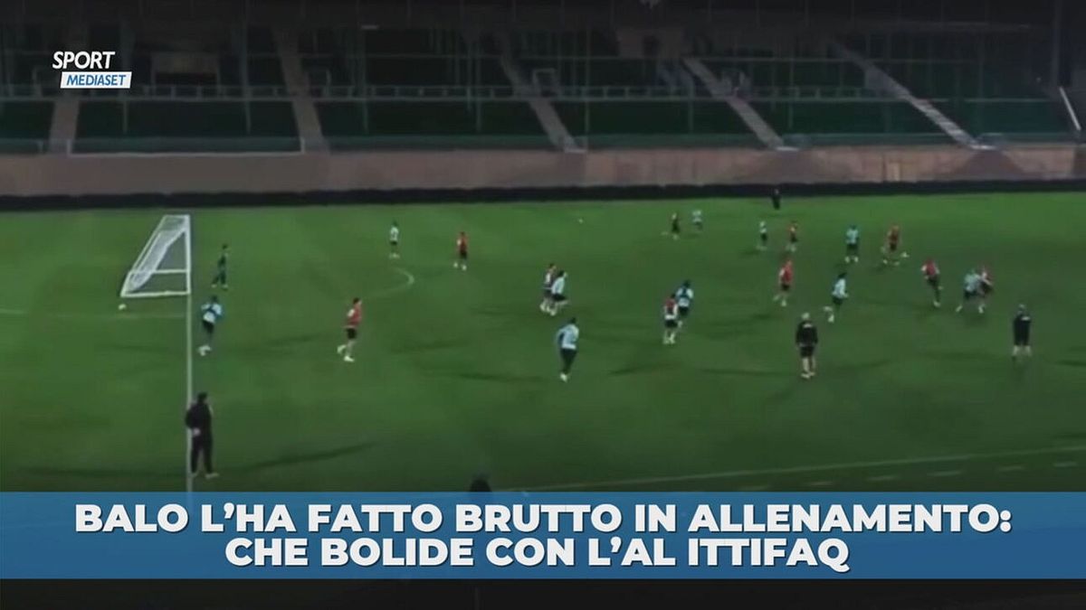 Balo l'ha fatto brutto: che gol dalla distanza