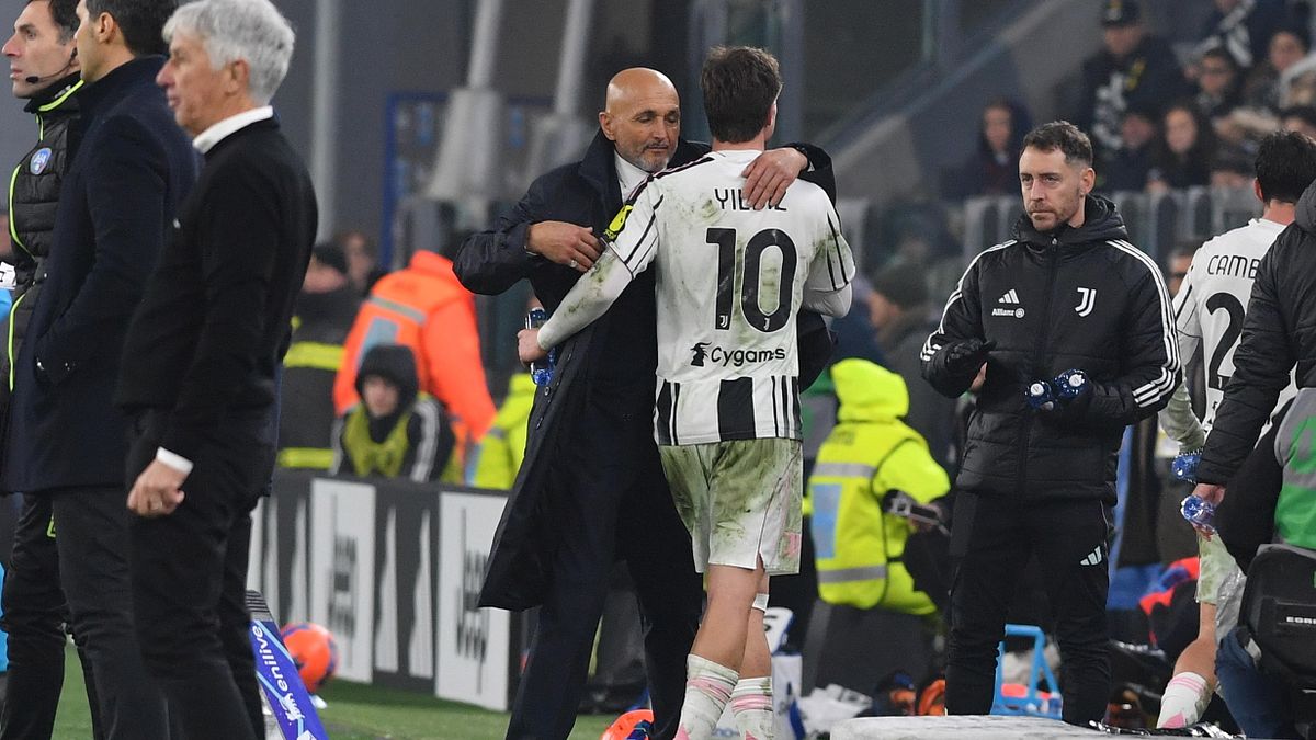 Luciano Spalletti e Kenan Yildiz