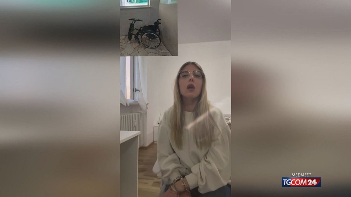 18.00 RIDATEMI LA CARROZZINA, L'APPELLO DELLA PROF SRV