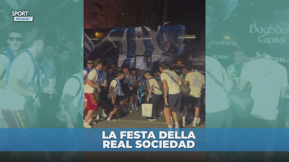 Coppa del Re, trionfa la Real Sociedad: giocatori in delirio