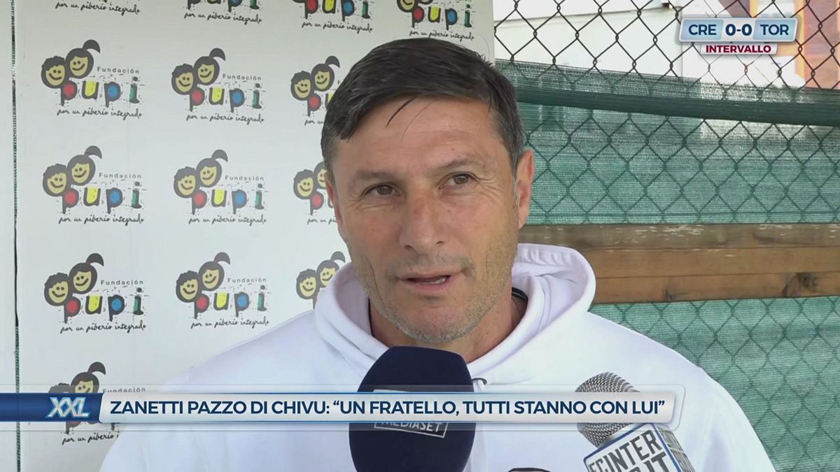 Zanetti pazzo di Chivu