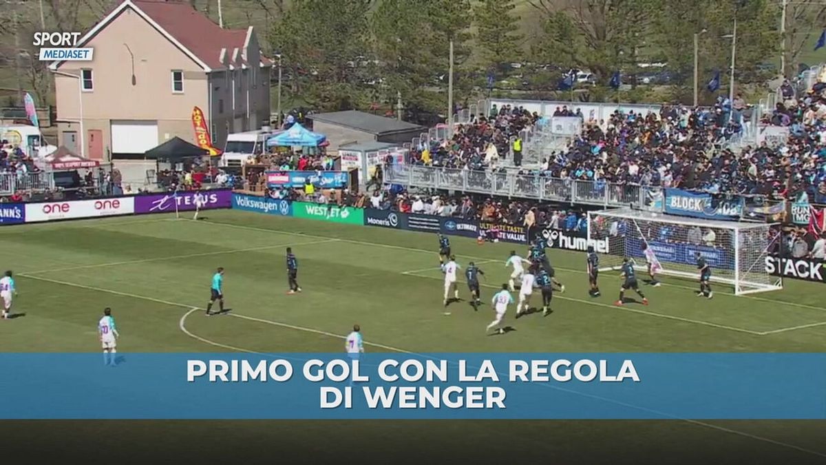 In Canada il primo gol con il nuovo fuorigioco Wenger