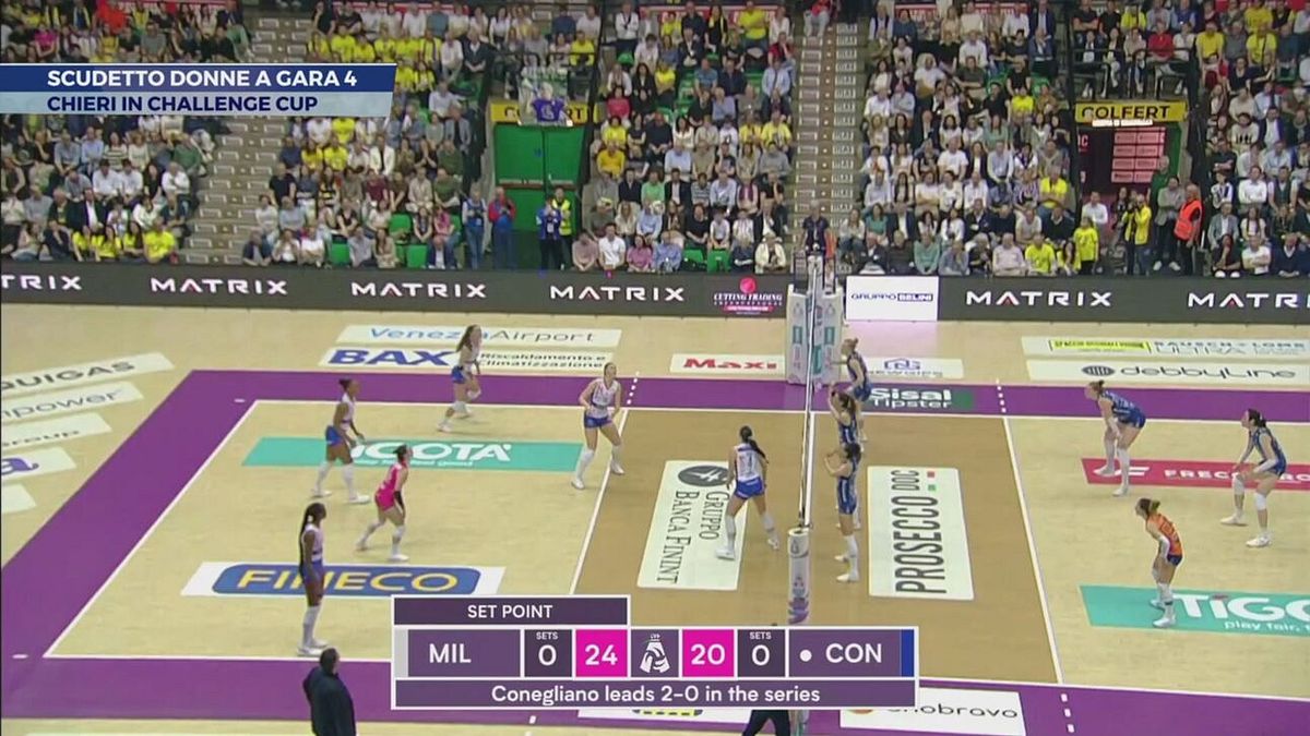 Scudetto donne a Gara 4