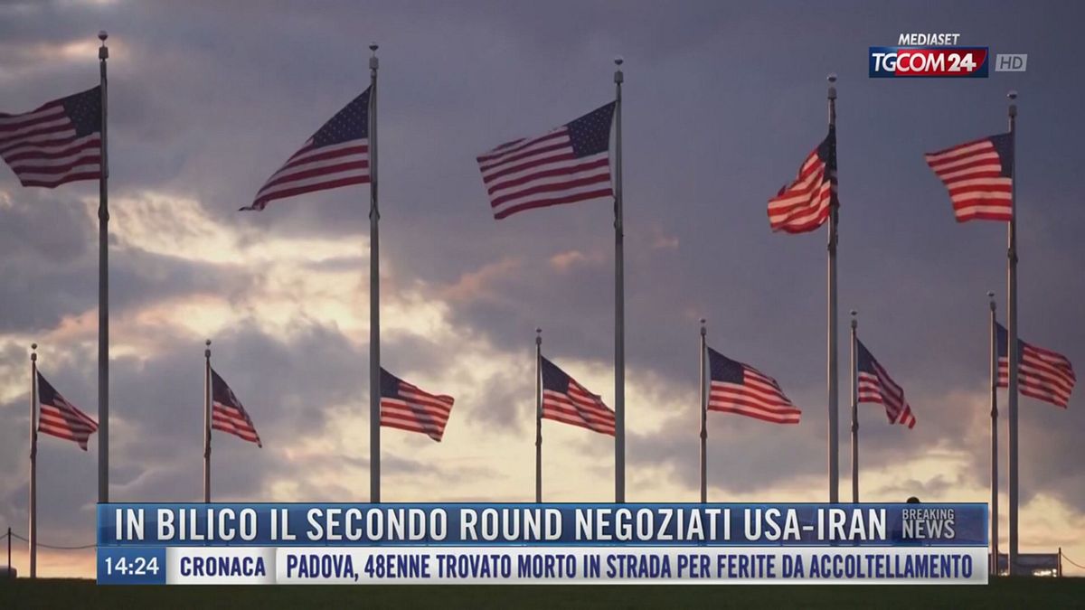 Breaking News delle 14.00 | In bilico  il secondo round negoziati Usa-Iran