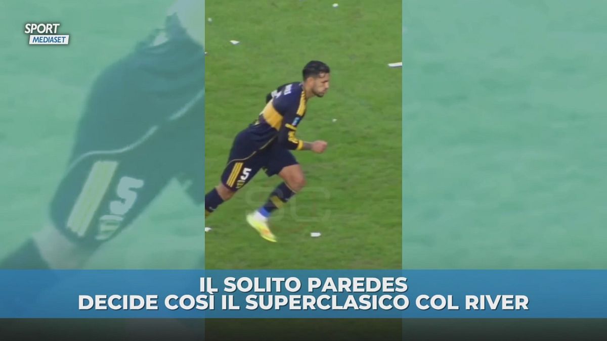 Paredes decide il Superclasico
