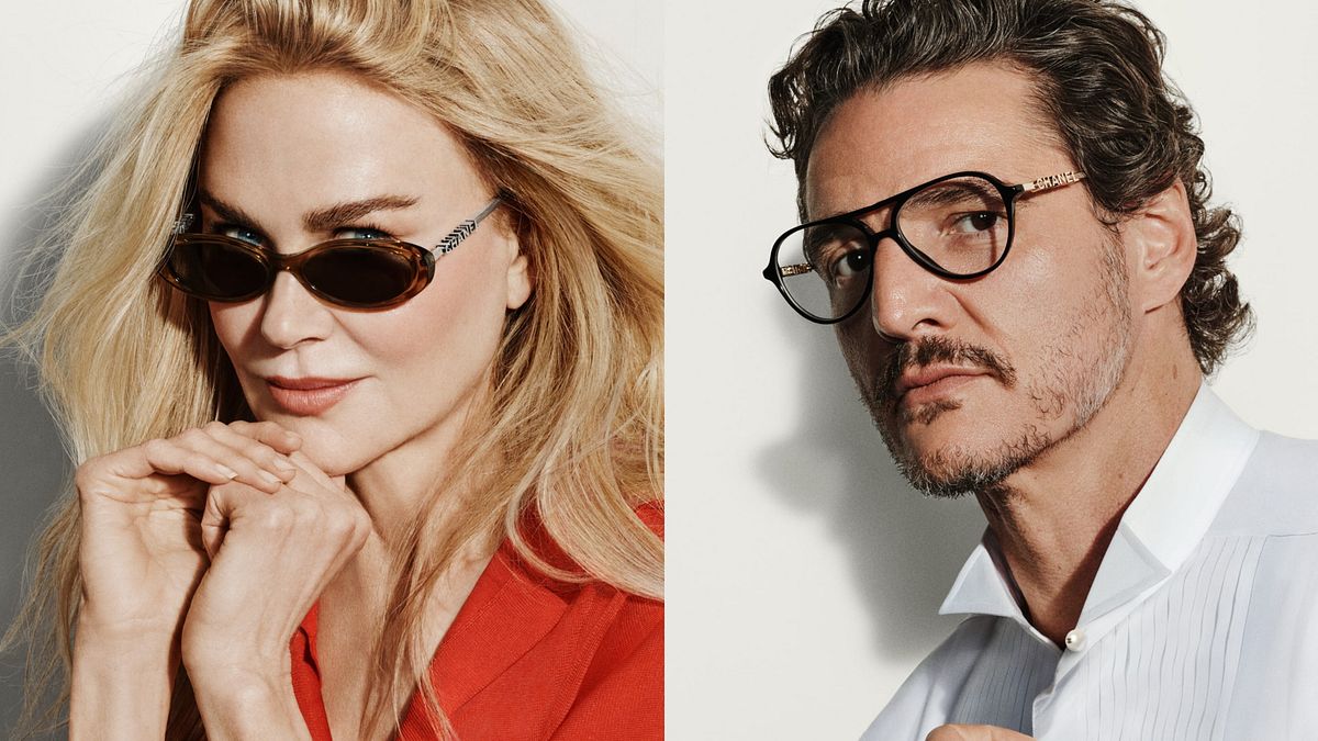 	Gli occhiali da sole primavera estate 2026 da copiare alle star (nella foto, Nicole Kidman e Pedro Pascal - copyright Chanel)