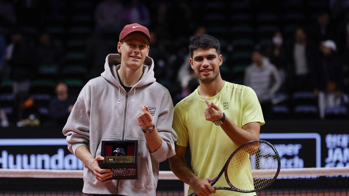 Jannik Sinner e Carlos Alcaraz