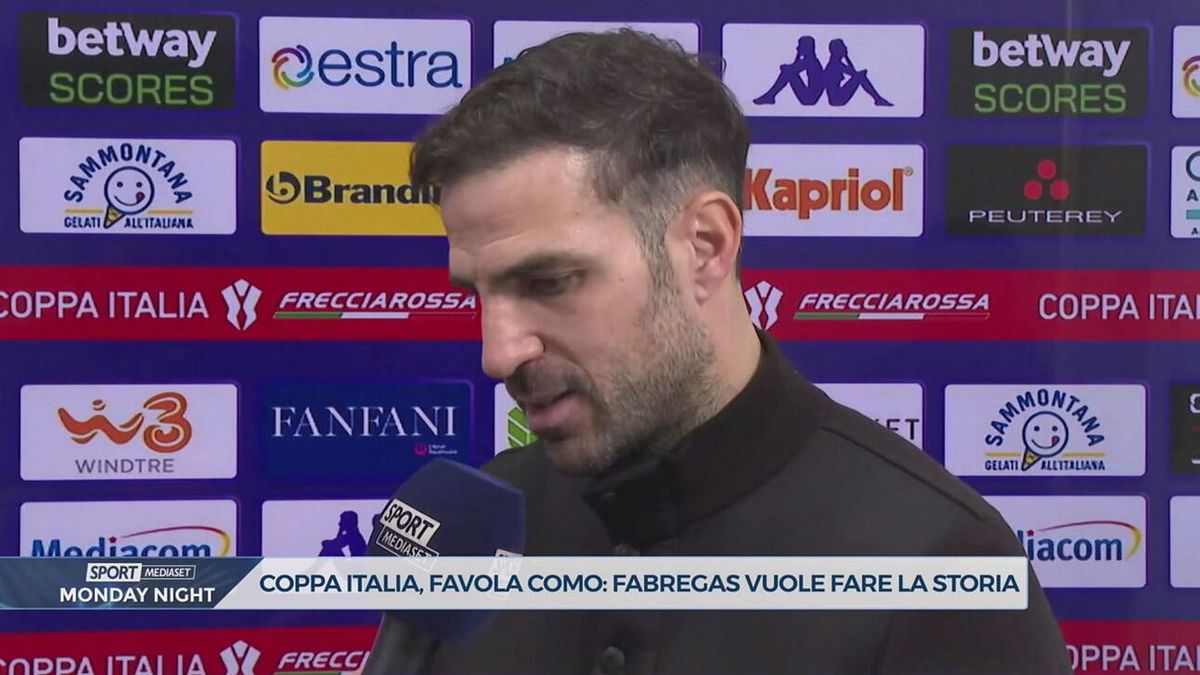 Coppa Italia, Fabregas non vuole interrompere la favola Como