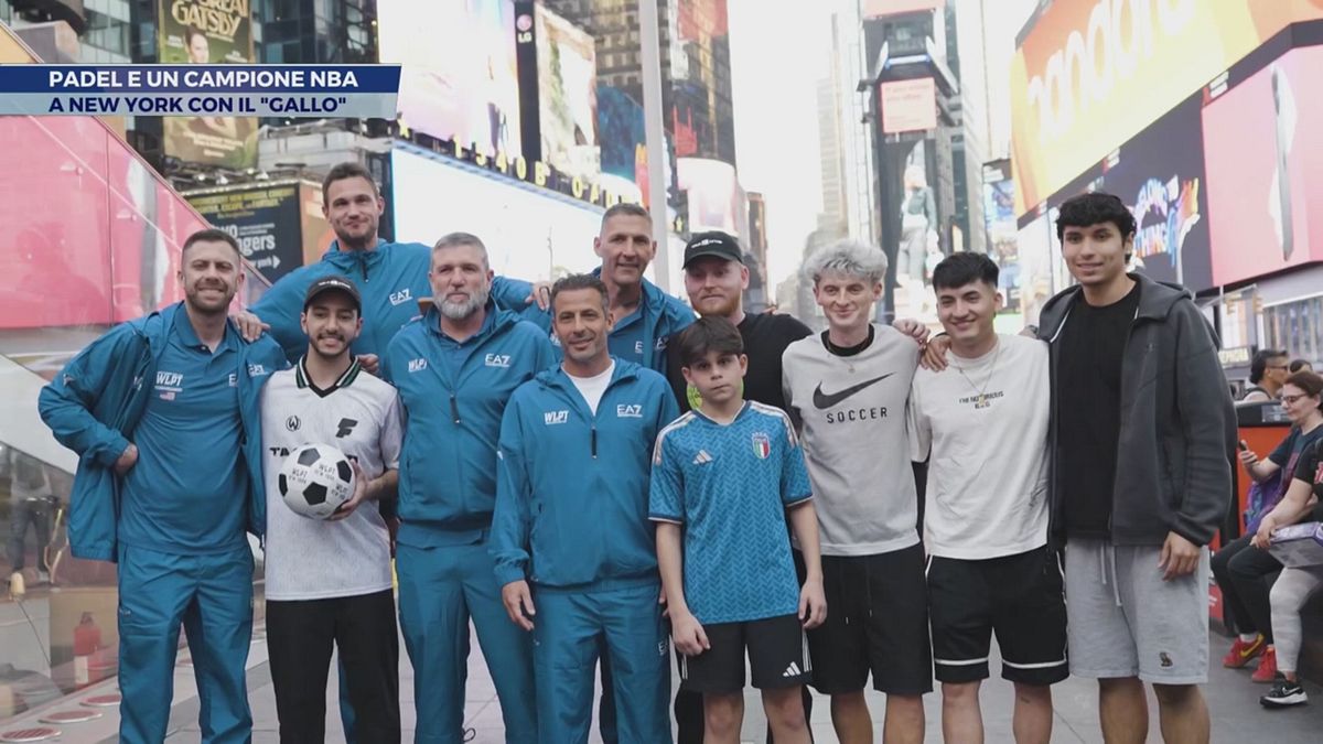 Padel e un campione Nba