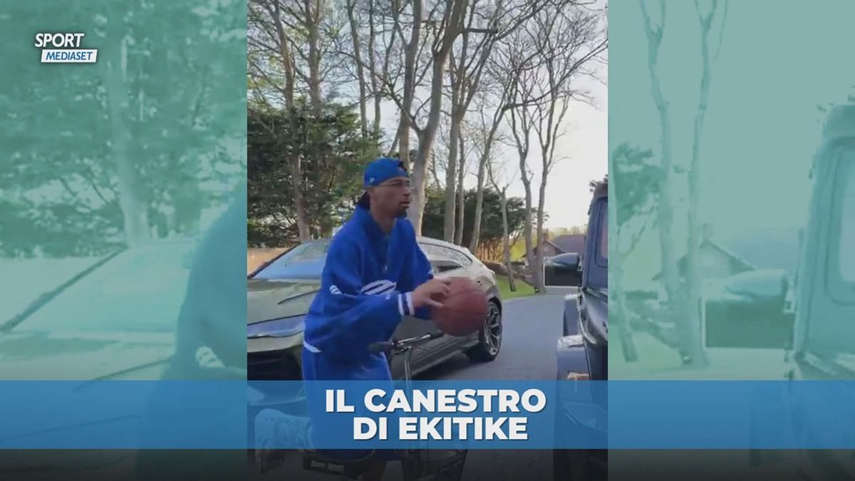 Canestro di Ekitike da posizione speciale
