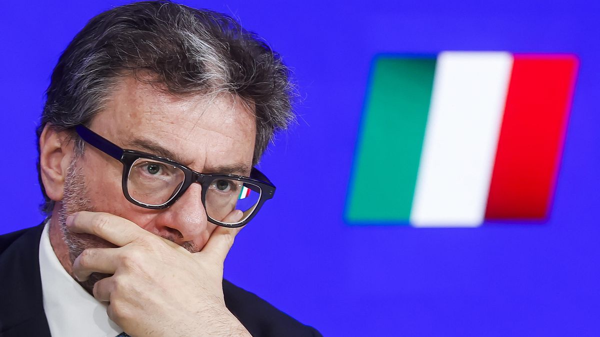 Il ministro dell'Economia Giorgetti
