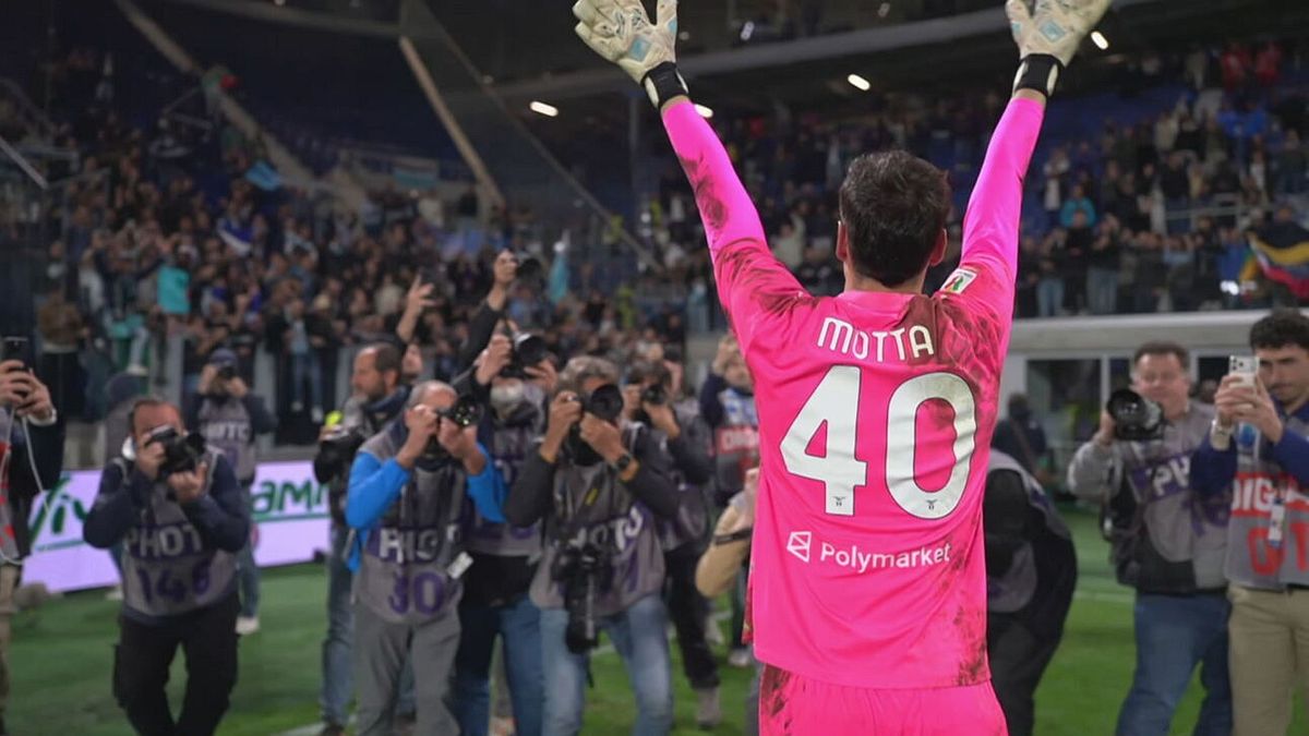 Lazio: le emozioni e la gioia di Motta nel post partita
