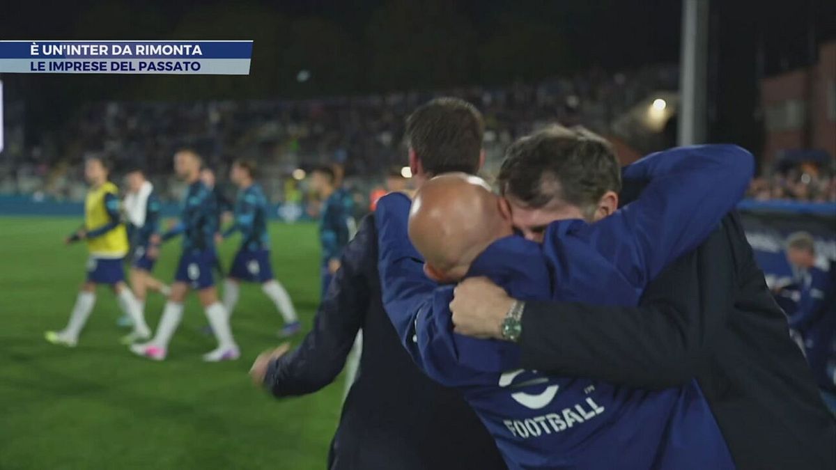 È un'Inter da rimonta