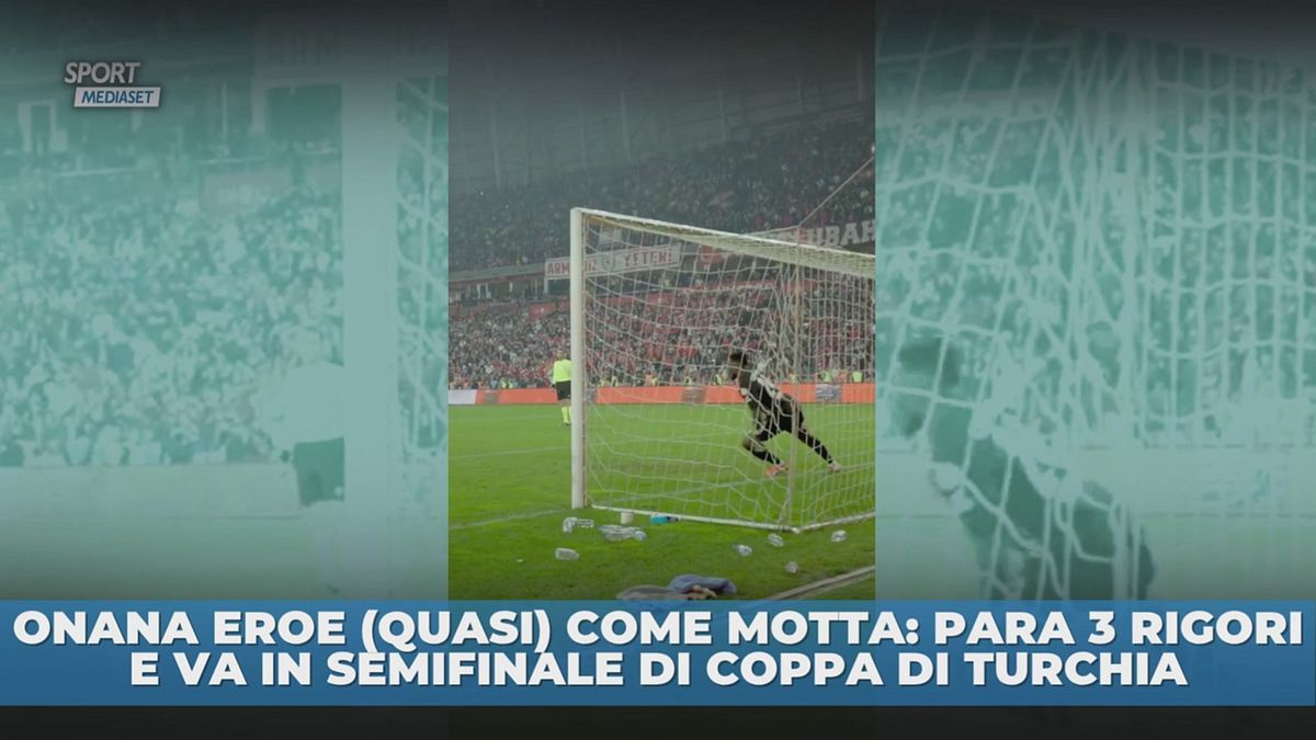 Onana (quasi) come Motta: para 3 rigori di fila