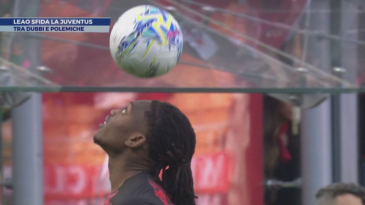 Leao sfida la Juventus