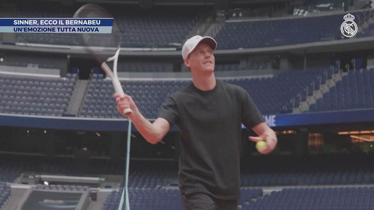 Sinner, ecco il Bernabeu