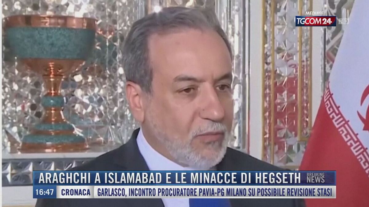 Breaking News delle 16.00 | Araghchi a Islamabad e le minacce di Hegseth