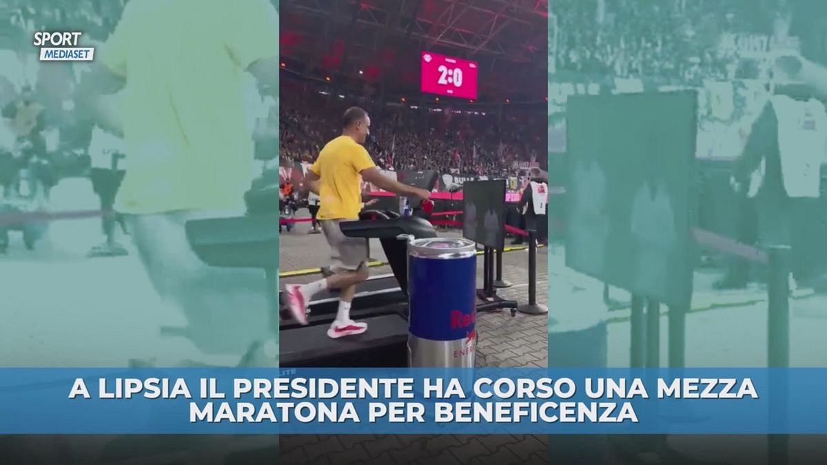 Una mezza maratona...durante la partita