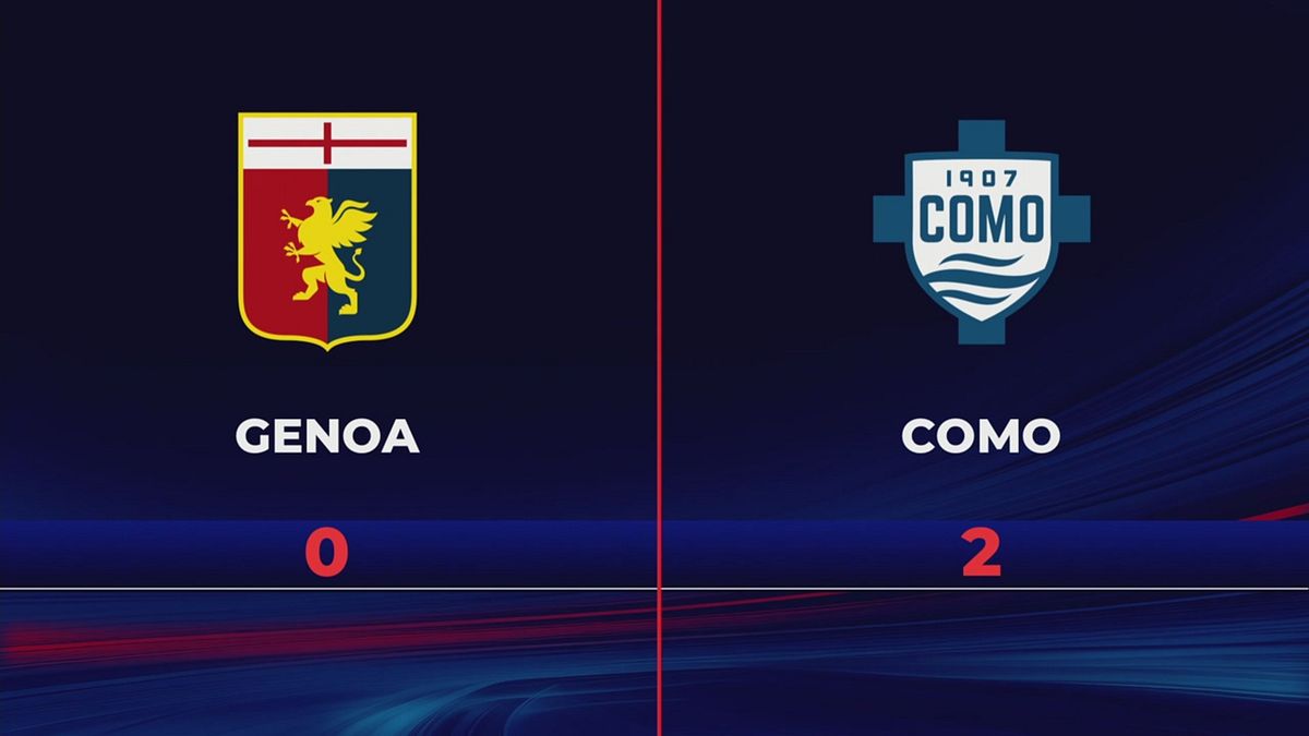 Genoa-Como 0-2: gli highlights