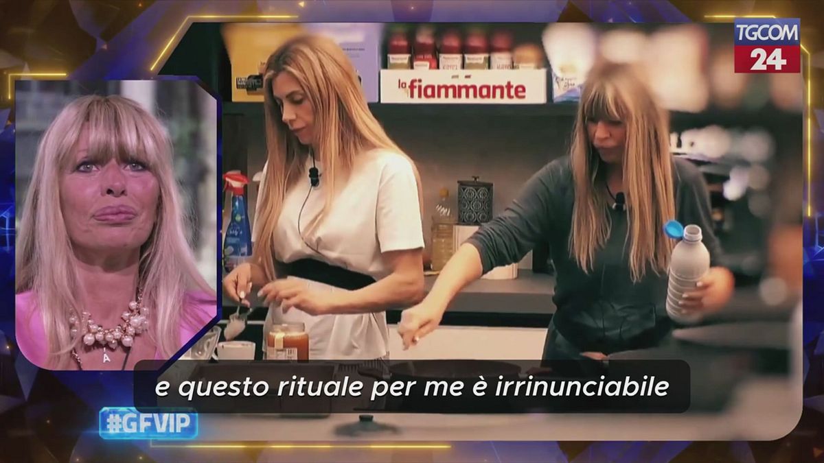 "Grande Fratello Vip", Alessandra Mussolini si emoziona per la lettera della sorella Elisabetta