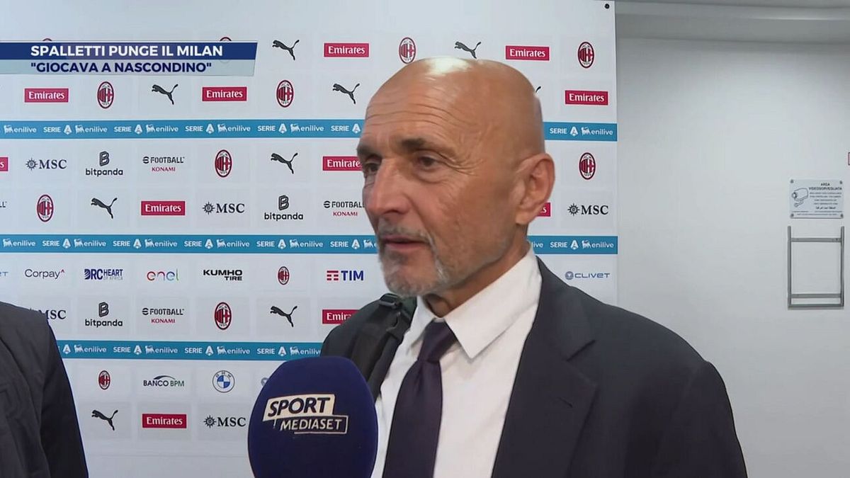 Spalletti punge il Milan