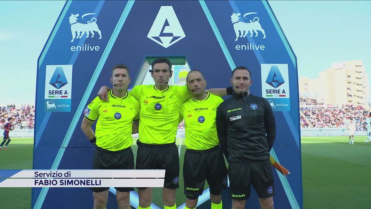 L'arbitraggio di Cagliari-Atalanta