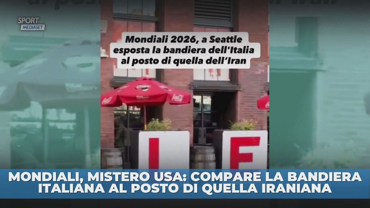 Mistero Mondiali, a Seattle spunta la bandiera italiana
