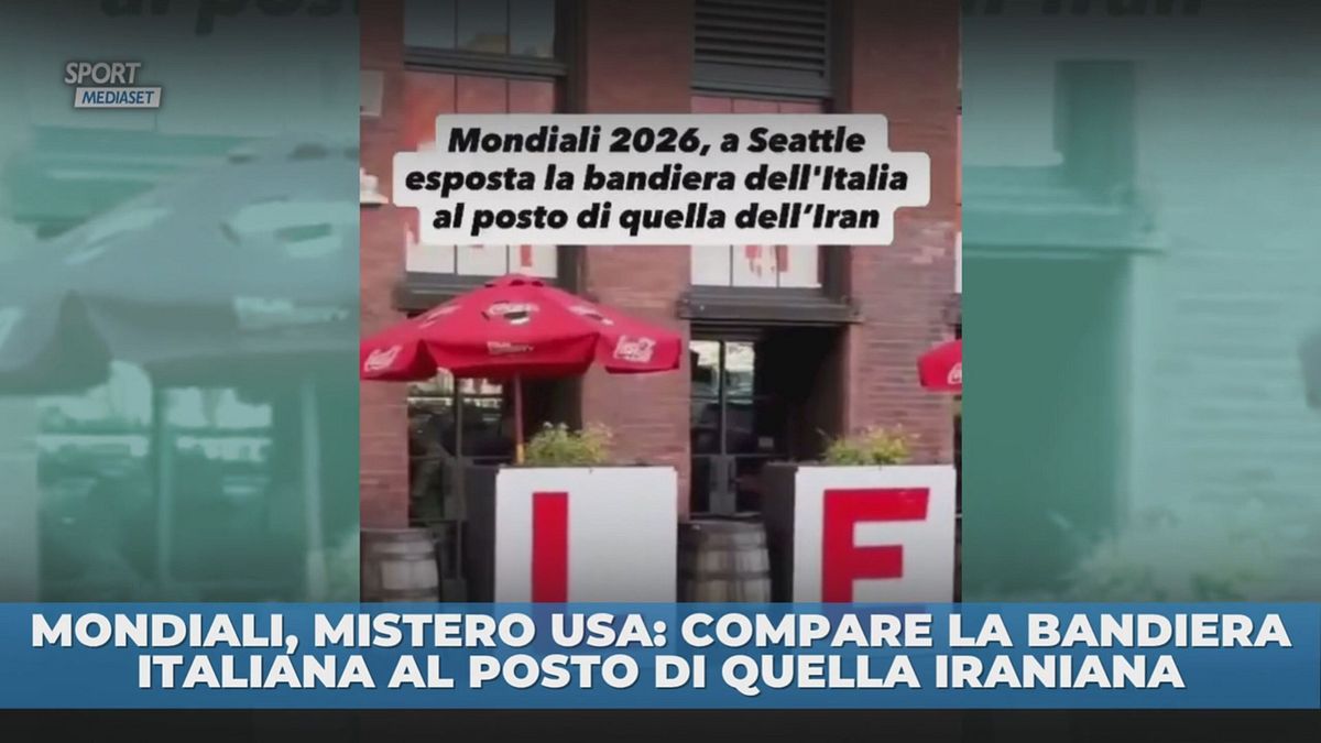 Mistero Mondiali, a Seattle spunta la bandiera italiana