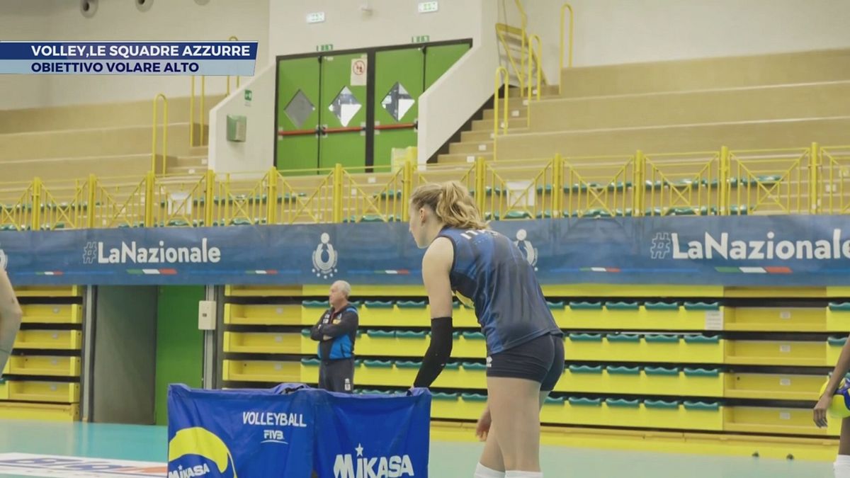 Volley, le squadre azzurre
